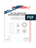 Test de Capacité de Raisonnement Abstrait - Une Méthodologie Et Des Tests Avec Correction Détaillée P (Z-Lib - Io)