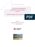 Travaux Académiques Méditation de Pleine Conscience - France - V21 Mars 2021