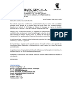 Carta de Despido GCX