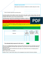 Automated Hand Arm Vibration Calculator