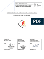 Procedimiento de Instalación de Muebles de Melamina