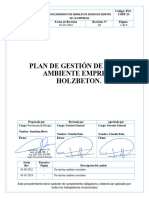 Plan de Proteccion Medio Ambiente