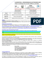 OMA - Info y Cronograma de Actividades 2024