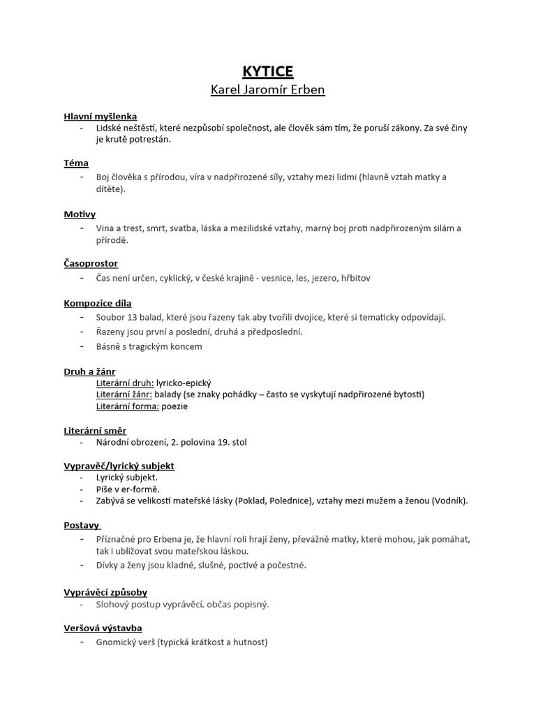 Kytice pdf
