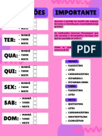 Azul Círculos Descolado Plano de Aula