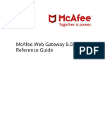 Mcafee Web Gateway 8.0.x Interface Reference Guide 1-2-2020