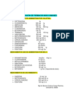 Lista de Farmacos 2024. Salud Del Niño PDF