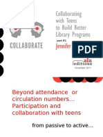 Collaborating with Teens to Build Better Library Programs Part 1