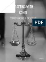 Drafting With Konki (Conveyancing) CHECKLISTS ONLY