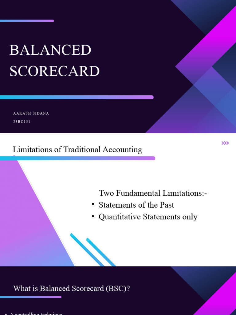 Balanced Scorecard Overview and Analysis | PDF | Innovation | Business ...