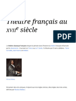 Théâtre Français Au XVIIe Siècle - Vikidia, L'encyclopédie Des 8-13 Ans