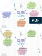 Green and Blue Playful Illustrative Mind Map