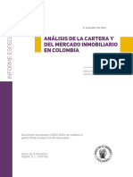 Análisis de La Cartera y Del Mercado Inmobiliario en Colombia - Informe Especial de Estabilidad Financiera - Segundo Semestre 2023 - BANREP