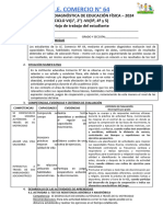 Evaluación Diagnóstica de Educación Física 2024