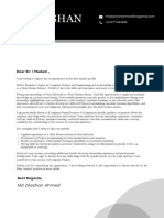 Black and White Corporate and Bold Modern Industrialist Marketing Coordinator Cover Letter
