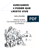 Anunciamos Con Poder Que ¡Cristo Vive!