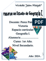 Cuadernillo de Geografia 1er a-o 2024