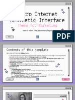 Retro Internet Aesthetic Interface Theme For Marketing XL by Slidesgo
