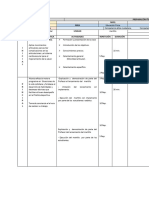 Planificación Diaria para La Evaluaciòn Del Desempeño