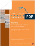 76- Informe Final. Encuestas de Satisfaccion a Visitantes San Sebastian 2010 - 2011.