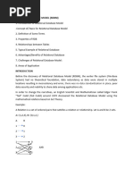 Relational Database Model