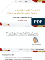 Programa Analítico en La Educación Física-Mtro. Antonio Preza