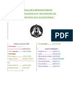 METABOLISME DAN TRANSPORTASI LIPOPROTEIN DAN KOLESTEROL