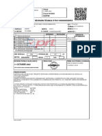 Certificado de Revisión Técnica N°A0110000000026952: DJXY62