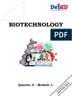 Module 1 Biotechnology Second Quarter