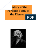 History of Periodic Table Part 3