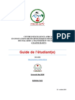 Guide de Létudiant CEA ITECH MTV Burkina Faso Draft V2 2