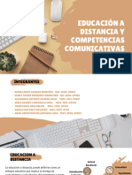 Educación A Distancia y Competencias Educativas