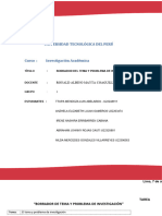 S2 - Tarea - Borrador Del Tema y Problema de Investigación