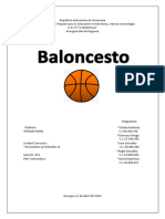 Baloncesto (Trabajo Iv)