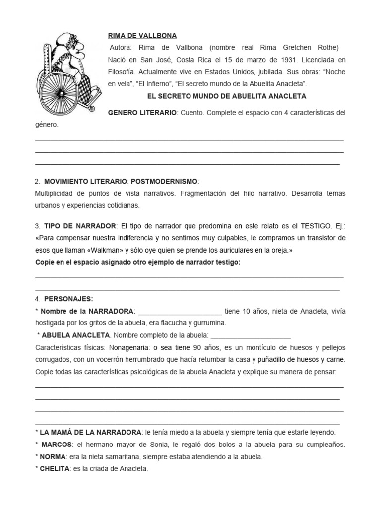 El Secreto de Abuelita Anacleta | PDF | Ficción general