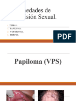 Condilloma, Herpes y Papiloma