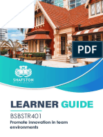 BSBSTR401 - Learner Guide.v1.0