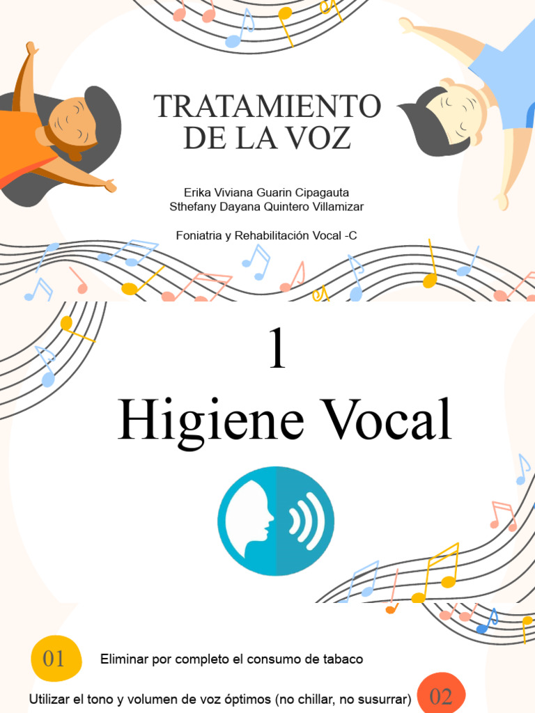 Ejercicios para Rehabilitación Vocal | PDF | Boca | Vocal
