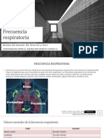 Frecuencia Respiratoria