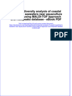 Full download book Bacterial Diversity Analysis Of Coastal Superficial Seawaters Near Aquaculture Facilities Using Maldi Tof Approach And Ribopeaks Database Pdf pdf