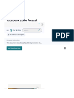 Facebook Lotto Format - PDF - Facebook - Fee