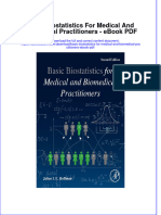 Full Download Book Basic Biostatistics For Medical and Biomedical Practitioners PDF