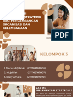 Kel 3 implementasi manajemen strategik bagi pengembangan organisasi dan kelembagaan