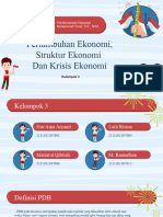 Kel 3 Pertumbuhan Ekonomi, Struktur Ekonomi Dan Krisis Ekonomi