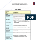 Planificación Diaria 03-06