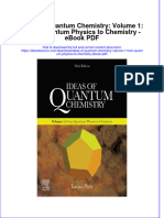 Full download book Ideas Of Quantum Chemistry Volume 1 From Quantum Physics To Chemistry Pdf pdf