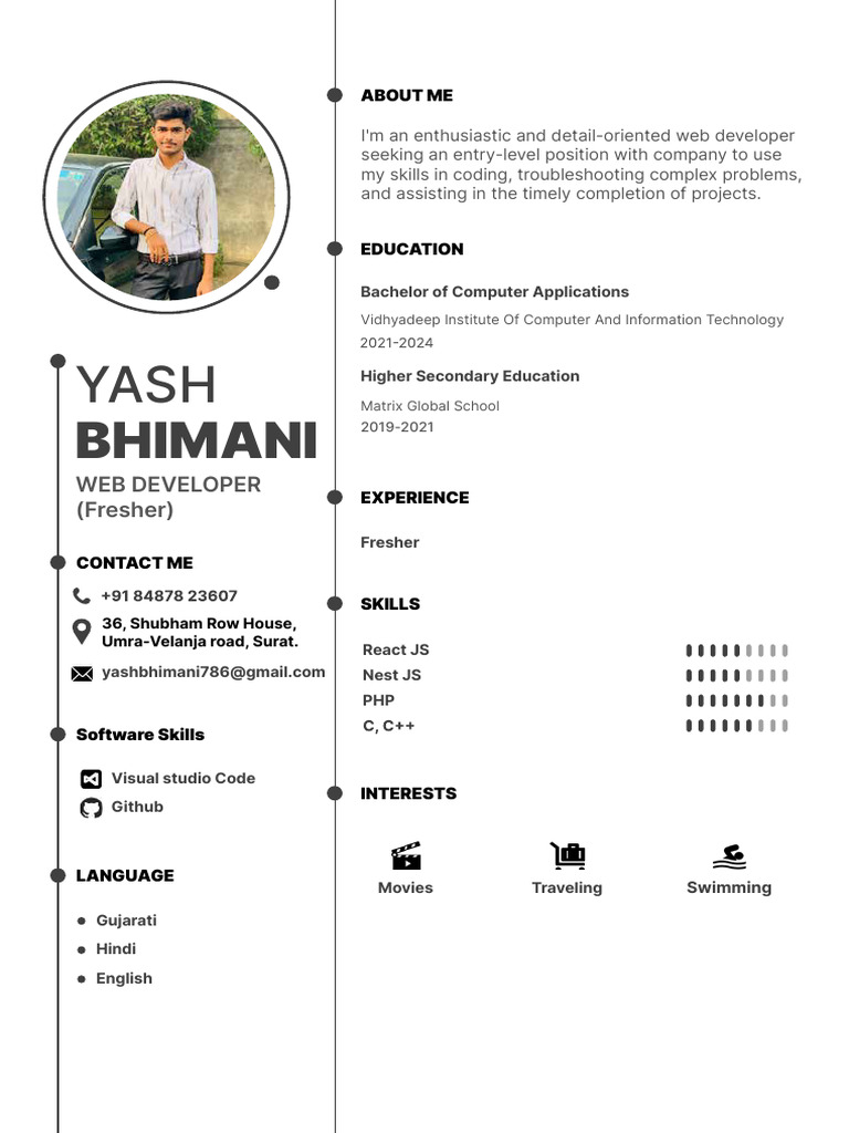 Yash Resume | PDF