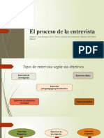 2. El Proceso de La Entrevista Psicológica