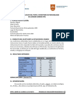 Reporte Psicologico Del Pipg Miguel