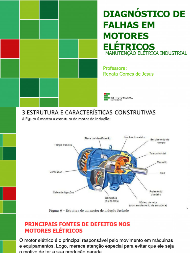 Aula 9 - Diagnóstico de Falhas em Motores Elétricos | PDF | Oscilação ...
